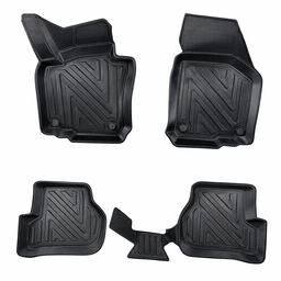 3D Fußmatten für Dacia Logan | 2004-2012 | Carbonfaser-Optik thumbnail